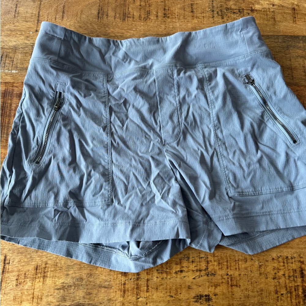 Athleta High Waist Gray Shorts